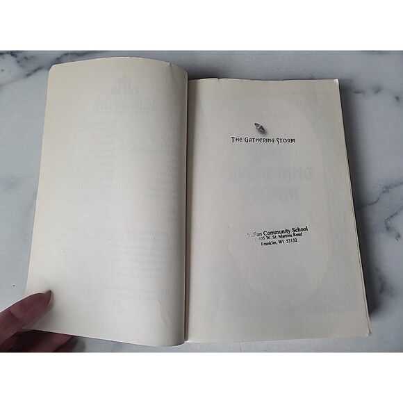 The Gathering Storm By Robin Bridges Advance Reader's Copy - Picture 3 of 10